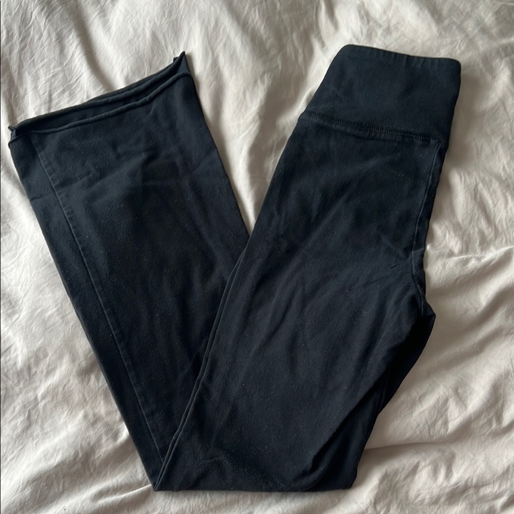 WILD FABLE Flare Black High-Waisted Leggings